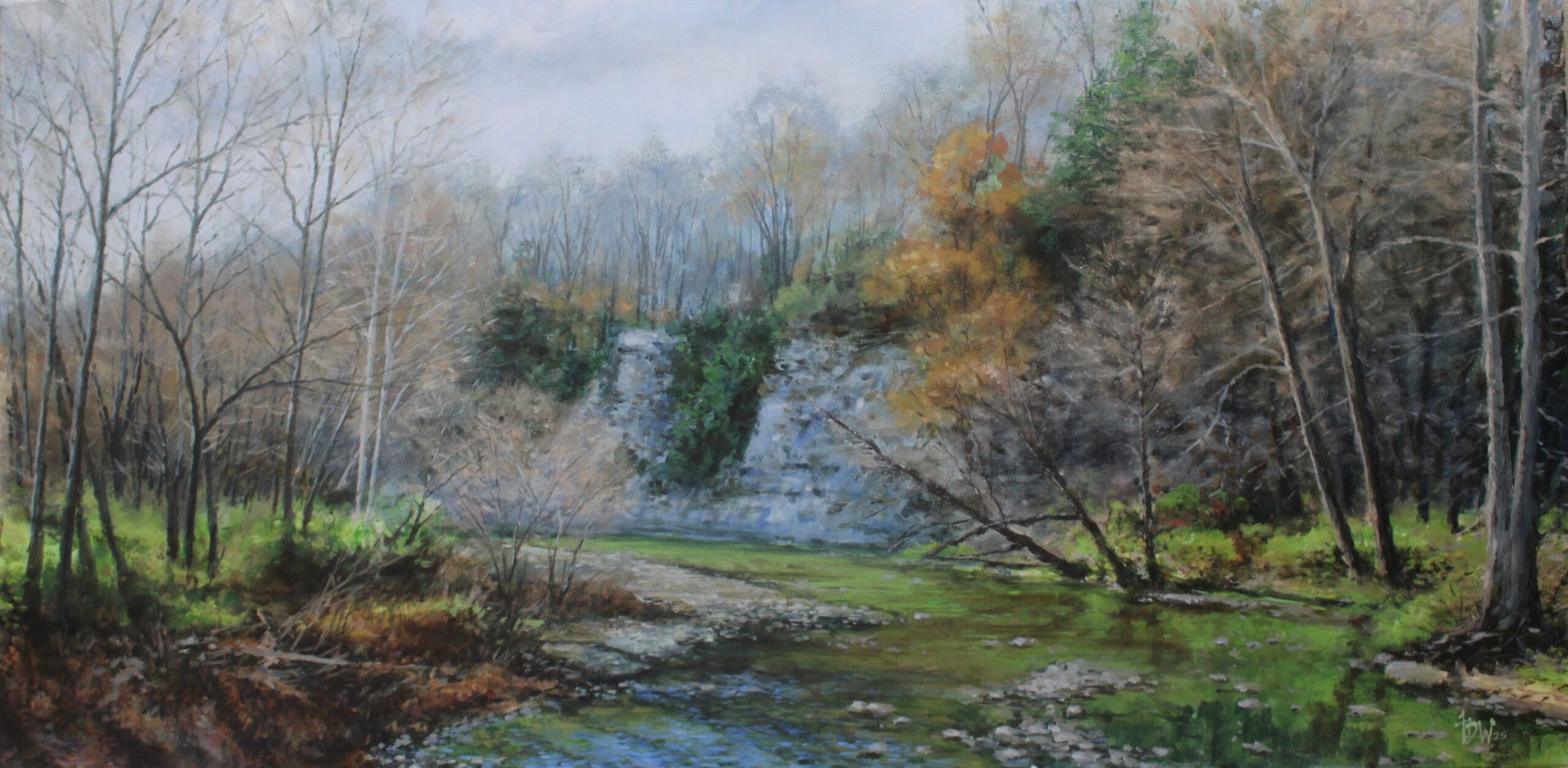 Sugar Creek at Deer's Mill Bridge
